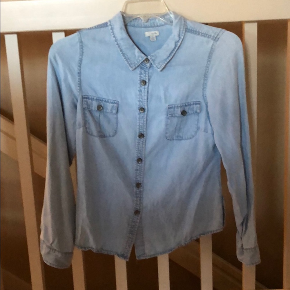 Chambray button down